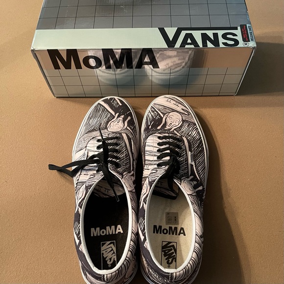 Vans (MOMA) Edvard Munch VN0A4BV41UB Ltd Edition Canvas Sneaker Mens 13 NIB - Picture 5 of 8